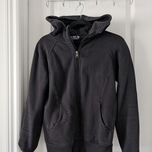 Black Zip-Up Hoodie